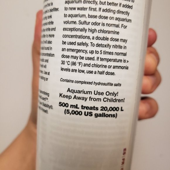 16.9 fl oz Prime water conditioner fish tank NEW - Picture 6 of 6